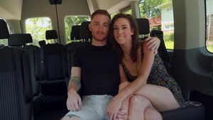Str8Chaser: Young twink Brian Adams doggy fucks in car