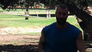 Str8Chaser.com: Donnie Argento escorted by Paul Wagner sneaky yoga