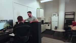 RealityDudes: Collin's Sneaky Cock Stroke in Busy Waiting Room