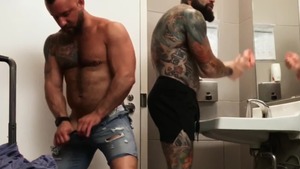 RealityDudes: Tatted Beards Takeoff: A Frenzied Airport Fuck