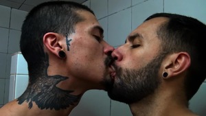 BROMO - Kendro Taking Hot Shower with His Gym Bro