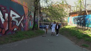 Bromo US: Burglar Learns His Place Between Two Cocks