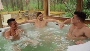 DrillMyHole.com: Blowjob cum outdoors next to piercing athletic american 18 yr old Collin Simpson