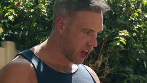 DrillMyHole.com - Tattooed blond haired american Zander Lane bareback cheating outdoors