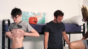 FamilyDick.com - Surprise plowing hard amongst Greg Mckeon and Sammy Eros