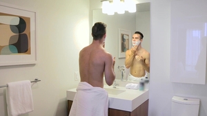 FamilyDick.com: Young teacher Brad Payton feels in need of bare real sex in the bath