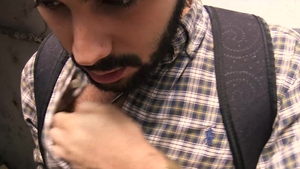Latin Leche: Erotic having fun with big dick stud in public