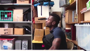 Young Perps: Miller Axton and Mike Maverick in the store