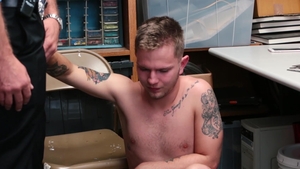 YoungPerps.com: Timothy Drake sex with young Pierce Hartman in the store