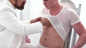 MissionaryBoys - Nervous supermodel feels in need of good fuck in a suit