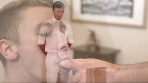 Missionary Boys: Tanned Elder Farnsworth exposing huge balls