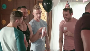 IconMale: Colby and Jackson Get Dirty at the Birthday Party
