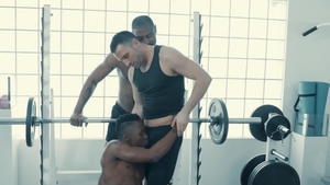 NoirMale: Noir Male's Adonis Fucks His Way Through The Gym