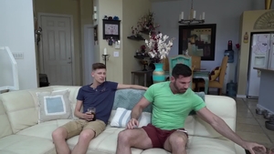 Icon Male: Billy Santoro next to hairy Michael Stax blowjob cum porn