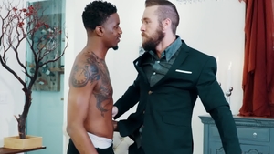 NoirMale: Marquee D'Angelo's Gay Passion Ignites with Ziggy Banks