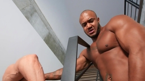 DrillMyHole: Jason Vario's Big Cock Surprises Masked Burglar