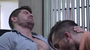NextDoorRaw: Hairy Connor Halsted and athletic Donte Thick bareback receiving facial cum loads