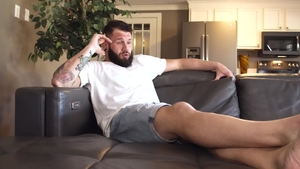 Next Door Originals - Hairy Johnny Hill with Justin Matthews tongue kissing at the audition