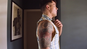 Next Door Originals: Brunette Michael Boston bareback butt fuck
