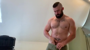 NextDoorHomemade - Homemade sex scene between inked caucasian amateur Mathias