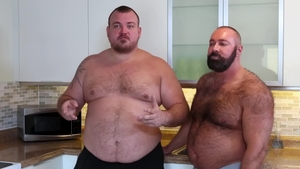 BearBack: Piercing Hunter Scott and Brad Kalvo rimming