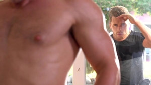 FalconStudios: Friend Devin Franco accompanied by Dan Saxon raw rimming in a van