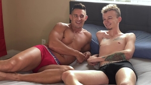 Next Door Homemade: Amateur Jax Thirio show big dick