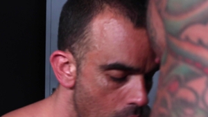 MenOver30: Steamy Locker Room Threesome