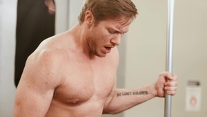 DrillMyHole: Businessman Jax Massages Twink Joey's Bulge with his Toes