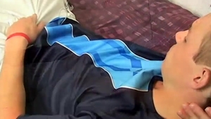 BeddableBoys: Jeremiah Johnson Cum While Jerking Off