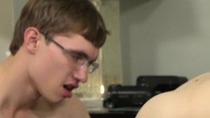 BareTwinks.com: James' Eyes Are Full Of Lust As He Watches Darron Jerk Off