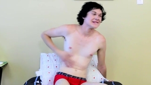 BoyCrush.com: Hard fucking together with shaved Justin with very cute Justin Cummings
