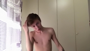 Boynapped.com: Tattooed Gabrix Volpe playing with toys fucked in the ass