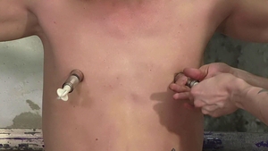 Boynapped.com: Casper Experiences Extreme Nipple Play