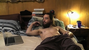 ZackRandall.net: Gay model Zack Randall jerking big dick