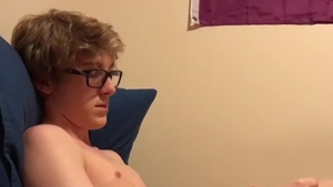 TXXXMStudios.com: Kieren's Uncut Cock Shooting Loads of Cum!