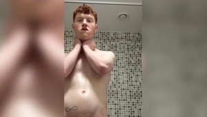 TXXXMStudios.com: Smooth Twink Jasper Shows Off His Big Dick In The Shower