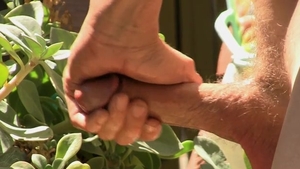 ZackRandall.net: Horny blond twink jacks off in sunshine, cumming everywhere!