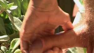 ZackRandall.net: Horny blond twink jacks off in sunshine, cumming everywhere!