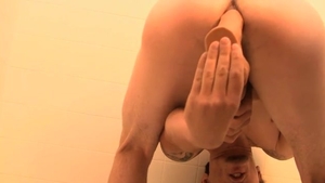 ZackRandall.net: Lucas Daniels Jerks Off With A Big Dildo