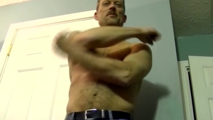 JoeSchmoeVideos.com: Blond Daddy's Large Dick Satisfaction