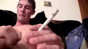 Boys-Smoking.com: A Dirty Cowboy Masturbation Session