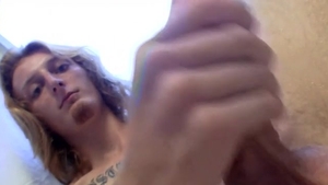 StraightNakedThugs.com: Hot Twink Kenneth Makes a Mess with His Creamy Manjuice