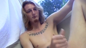 StraightNakedThugs.com: Hot Twink Kenneth Makes a Mess with His Creamy Manjuice