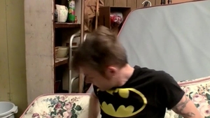 StraightNakedThugs.com: Blondie Billy Bangs One Out