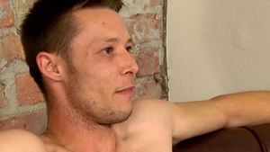 BlakeMason: Jack Duke masturbating solo in the bedroom