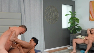 SeanCody - Missionary Gay Sex with Asher & Ricky Donovan