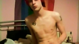 EuroBoyXXX.com: Skye Romeo Jacks Himself Off in His Own Bedroom