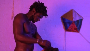 BlackGodz: Devin Trez Fingers Handcuffed Twink Butthole