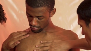 Black Godz: Black Gay Threesome Sex Starring Eric Ford